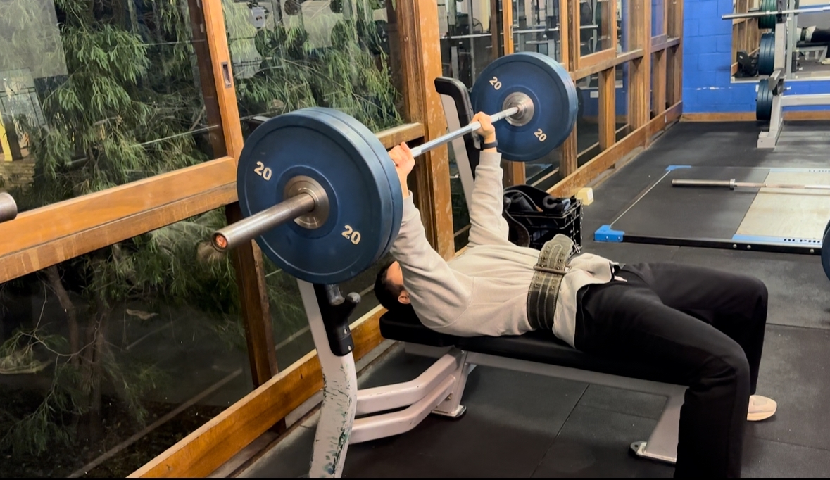 Gym or training moment